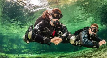 Sidemount Diver