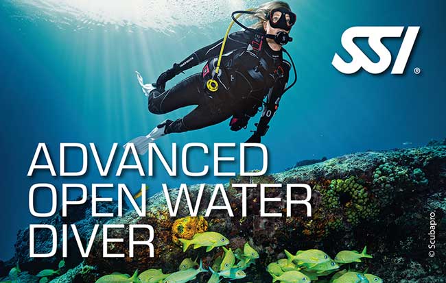 Cours Advanced Open Water Diver SSI